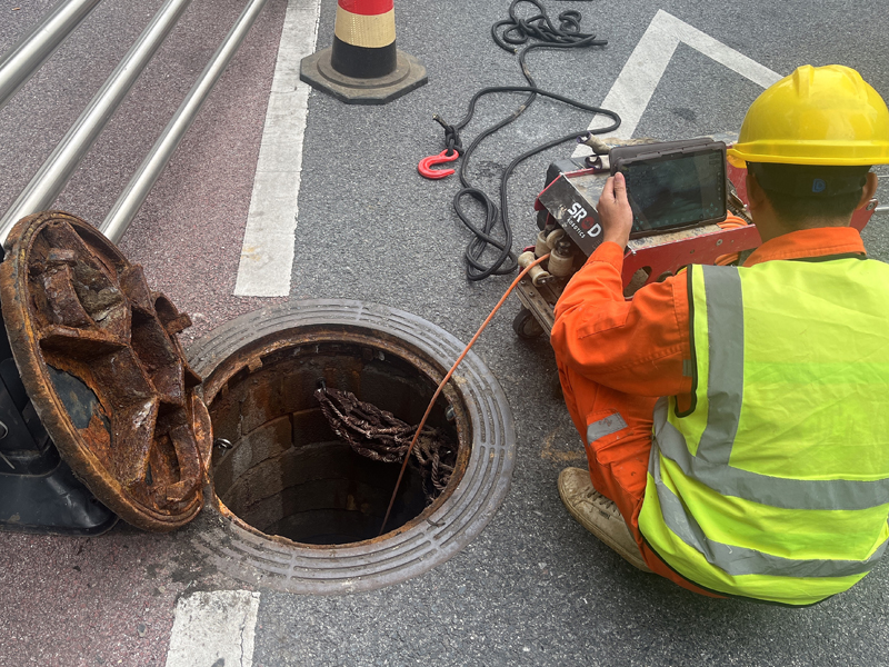 鼓楼市政管道内窥检测