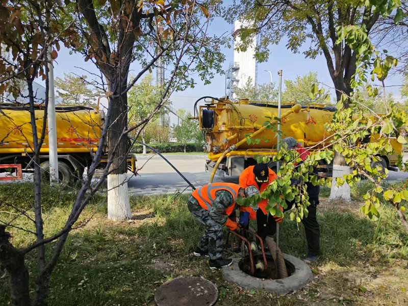 鼓楼厂区管道清洗